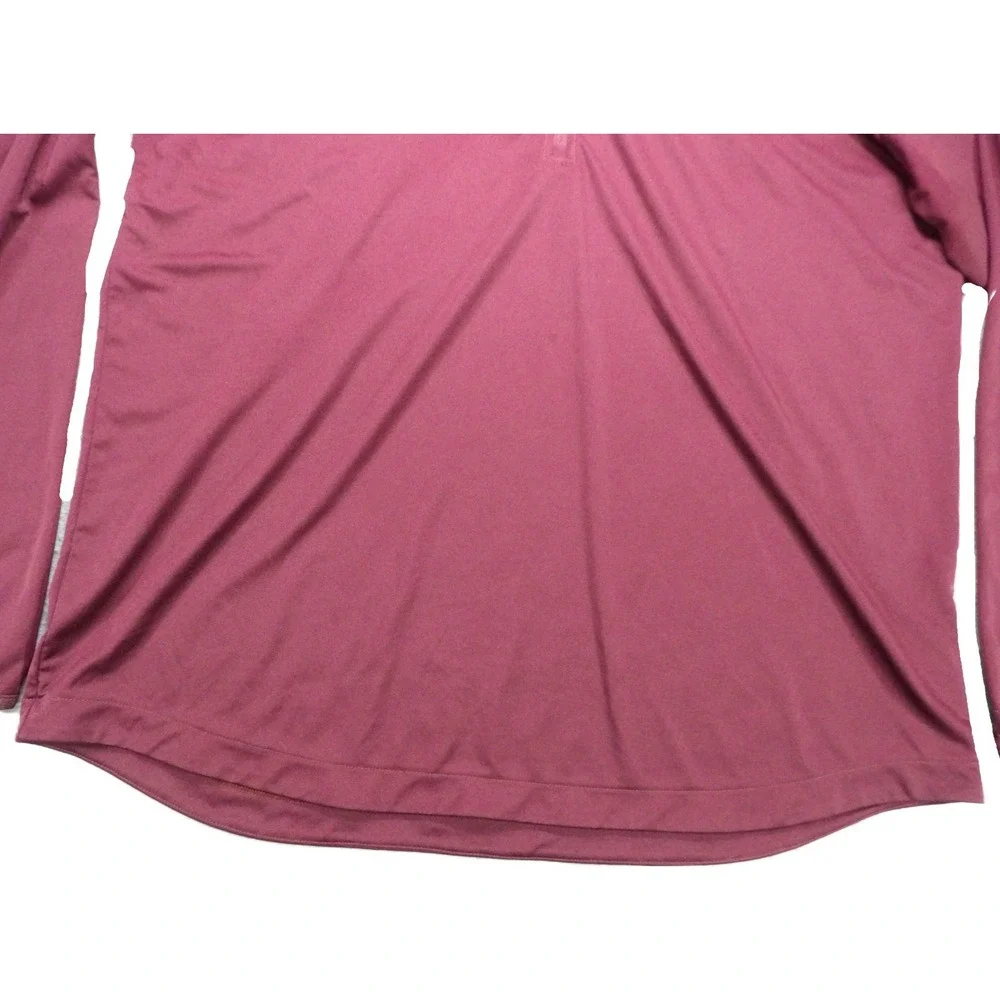Adidas Mississippi State Bulldogs Zip Player Pullover XL Maroon AEROREADY Men LS